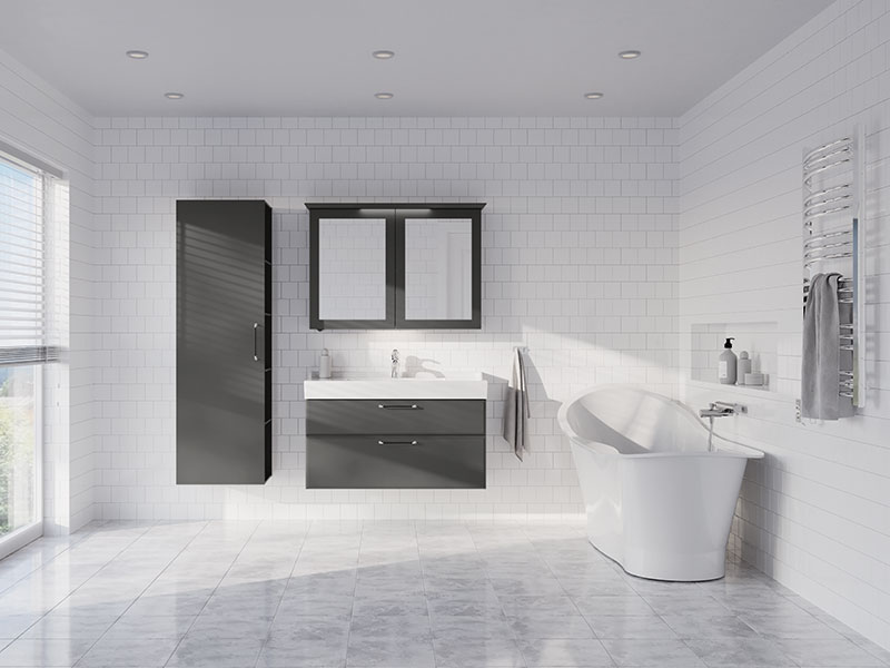 Forma 100 Edge slate grey