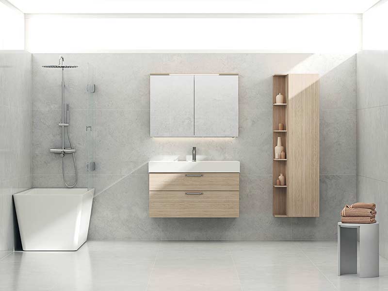 Forma 100 Flat blonde oak