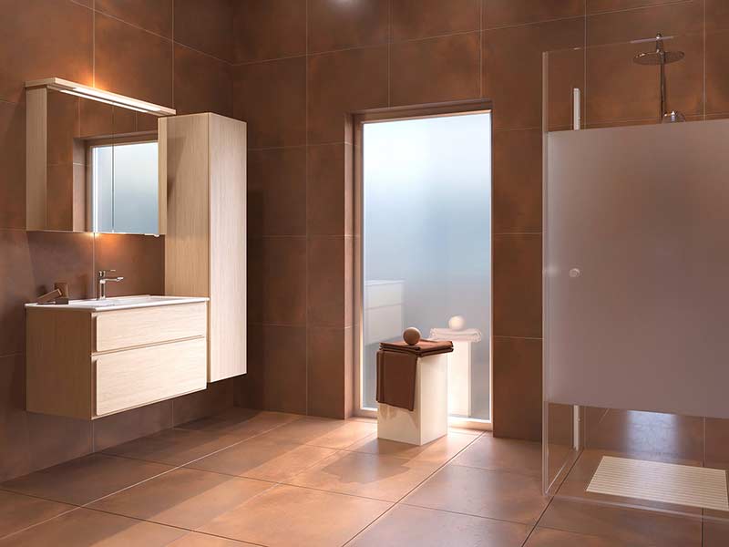 Forma 80 Contour blonde oak