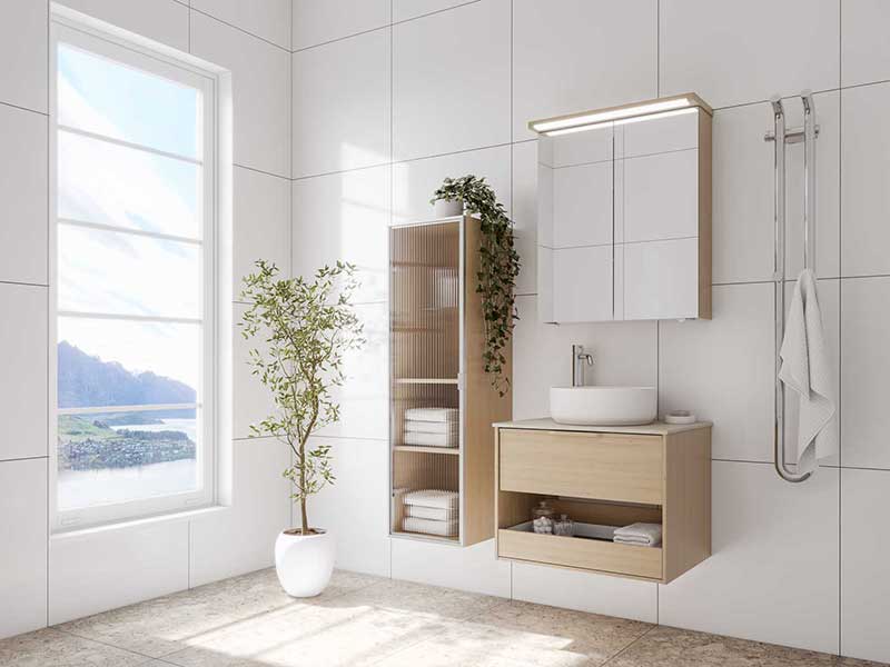 Epos 60 Relief white ash