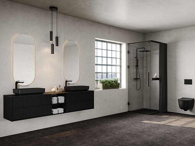 Epos 200 Stripe black oak