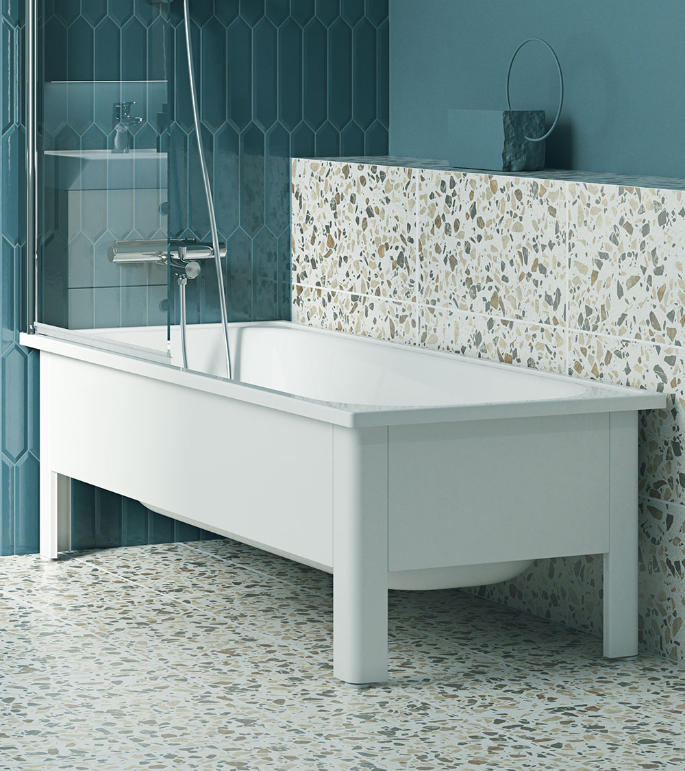 Enamel bathtub