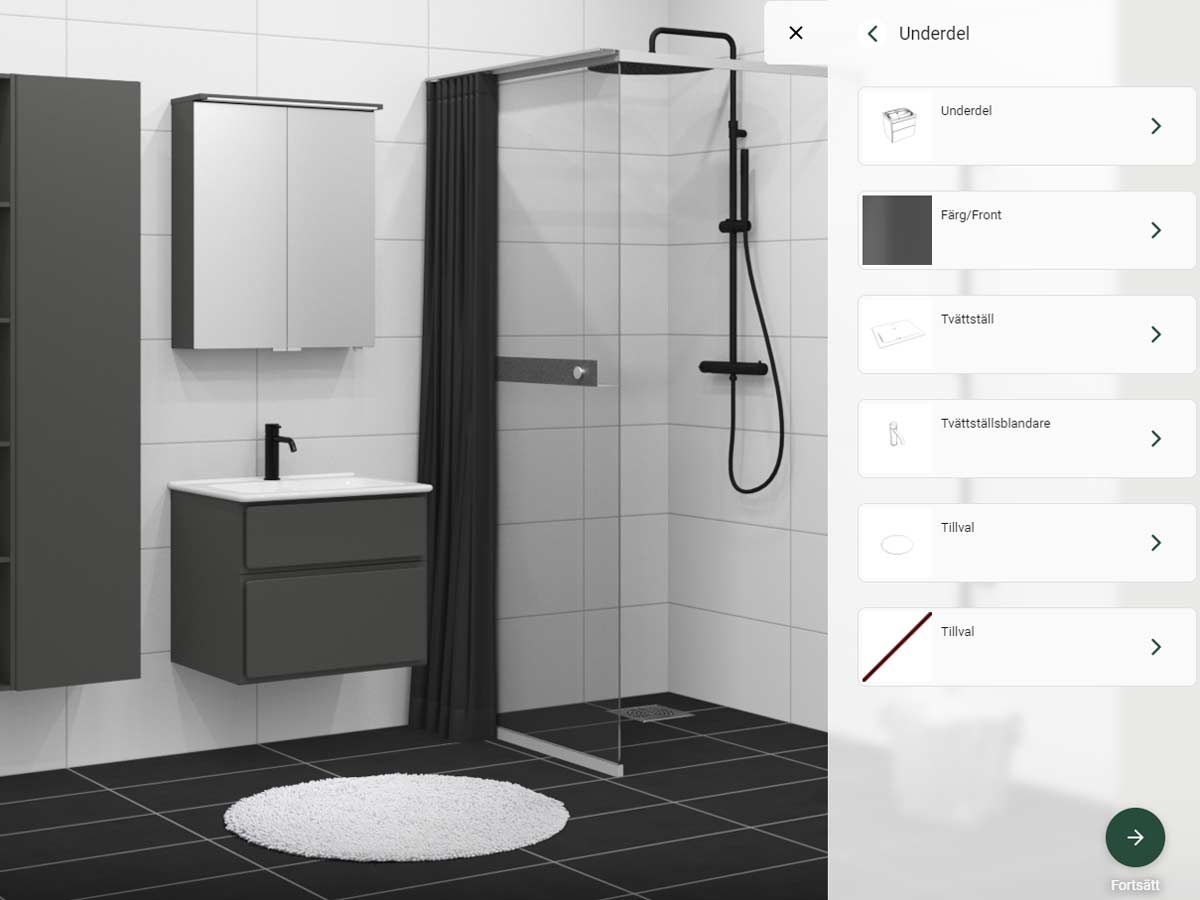 Create your bathroom digitally