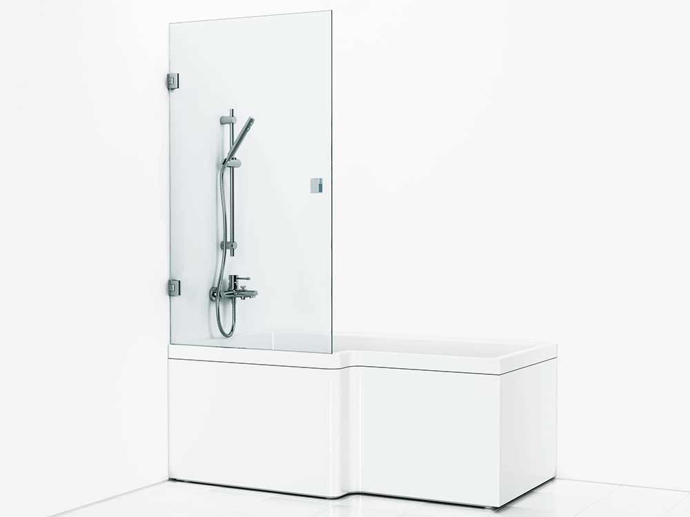 180° Shower screen bath