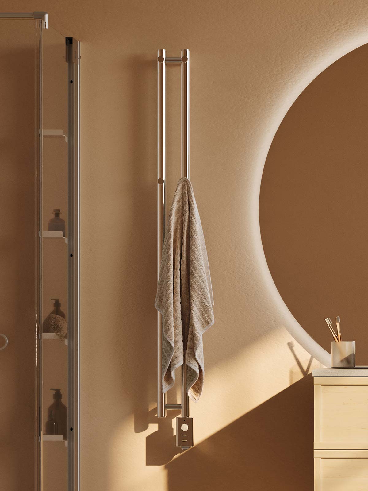 Sigyn heated towel rail