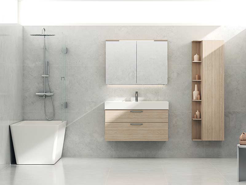 Svedbergs bathroom, Forma