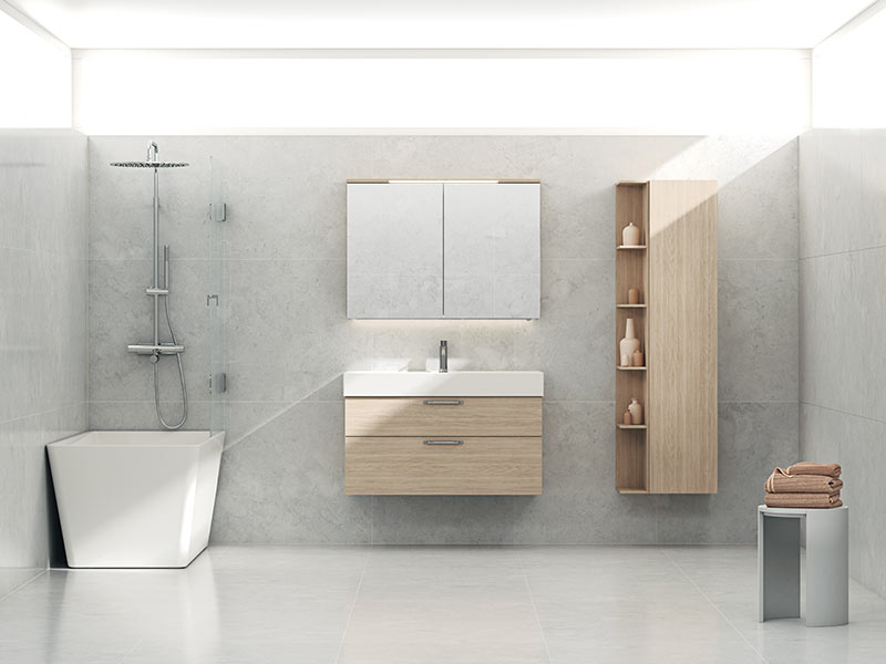 Svedbergs bathroom, Forma