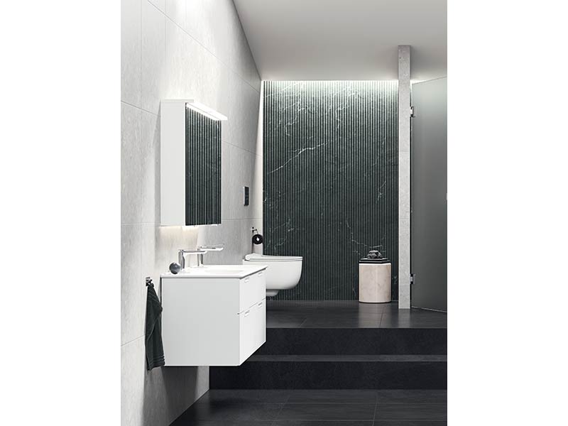 Svedbergs bathroom, Forma