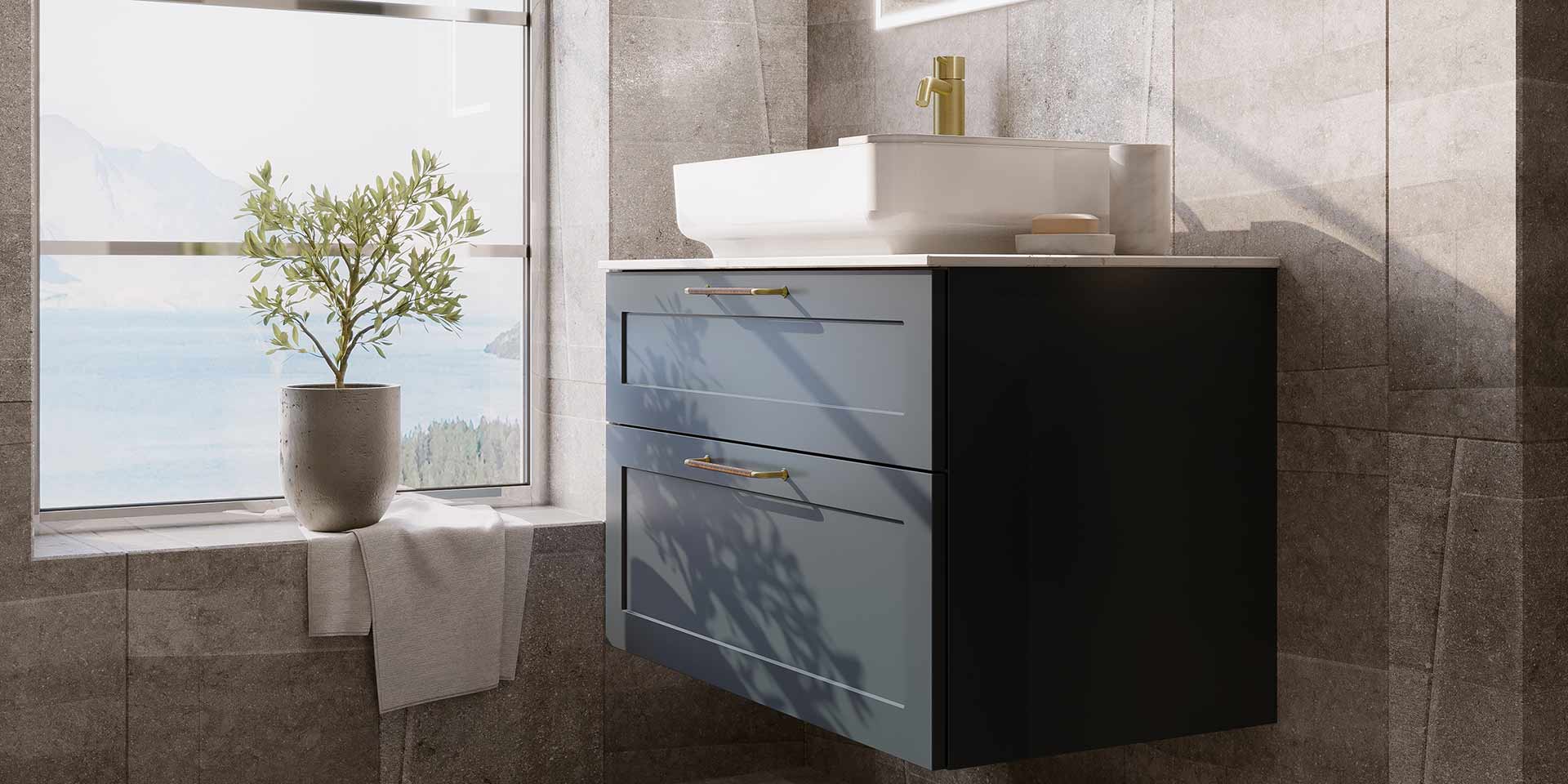 Svedbergs bathroom, Forma