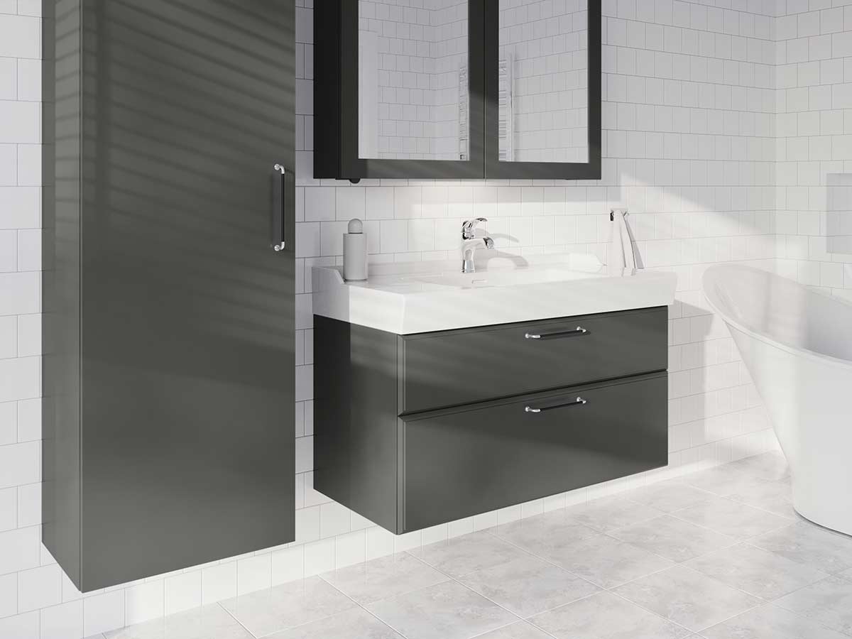 Svedbergs bathroom, Forma