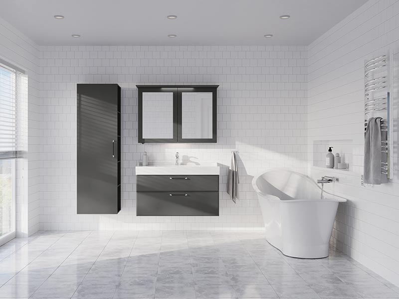 Svedbergs bathroom, Forma