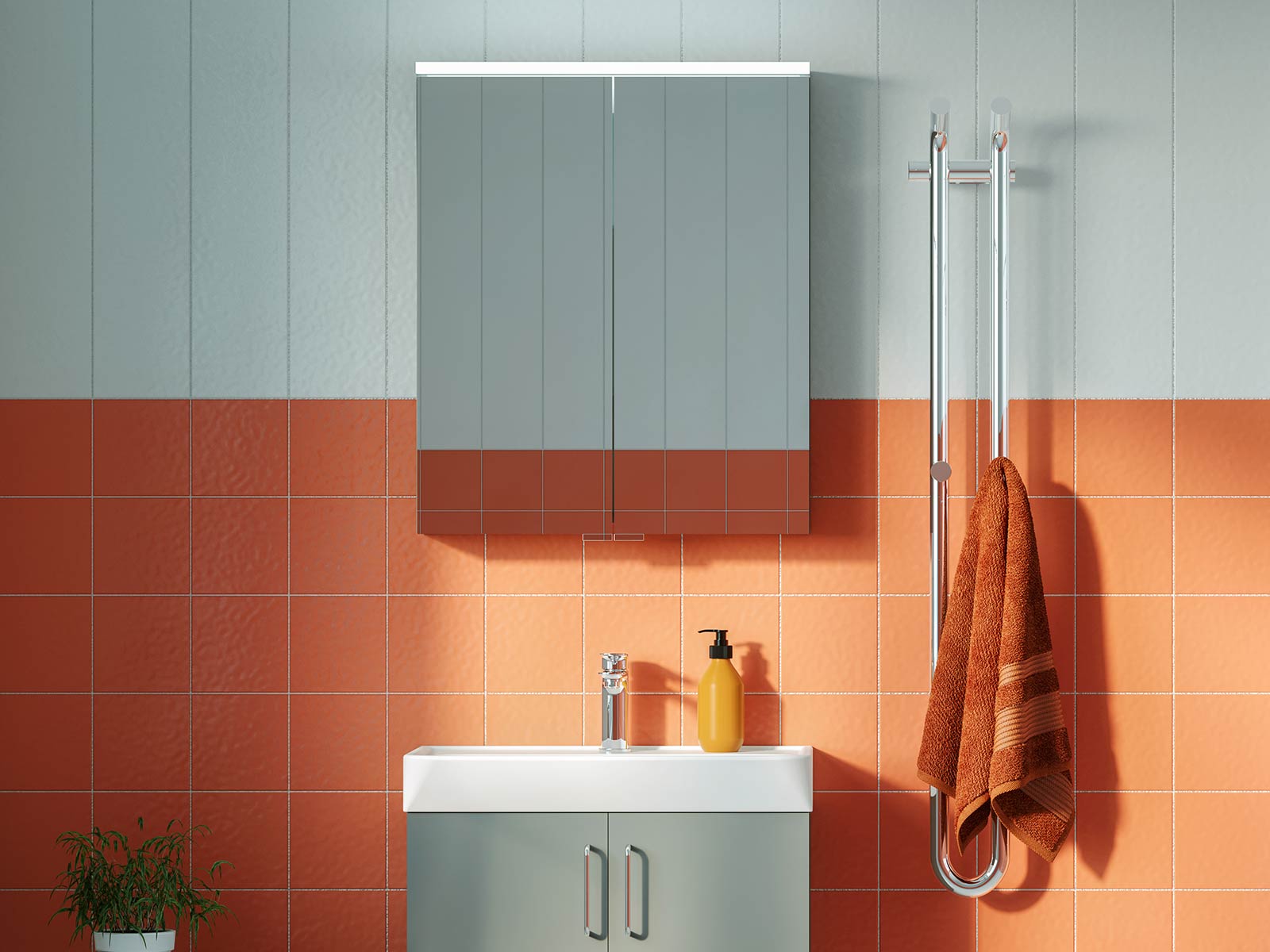Bloc mirror cabinet
