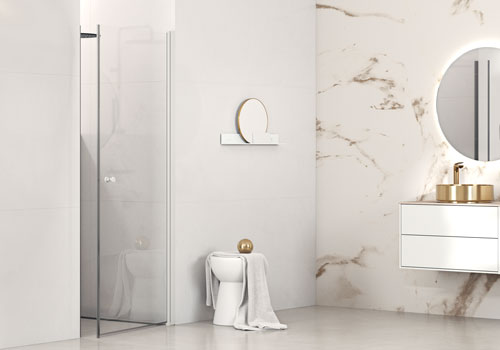 Alcove shower