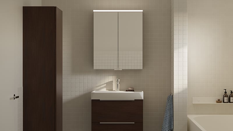 Stilla furniture range in dark oak