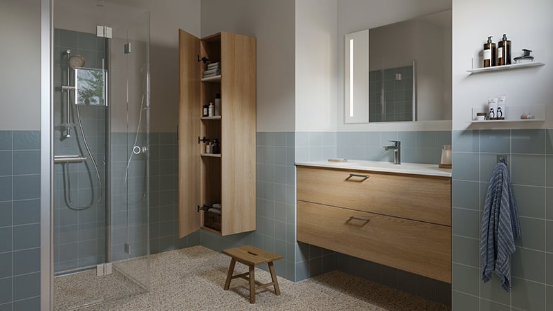 Stilla furniture range in light oak
