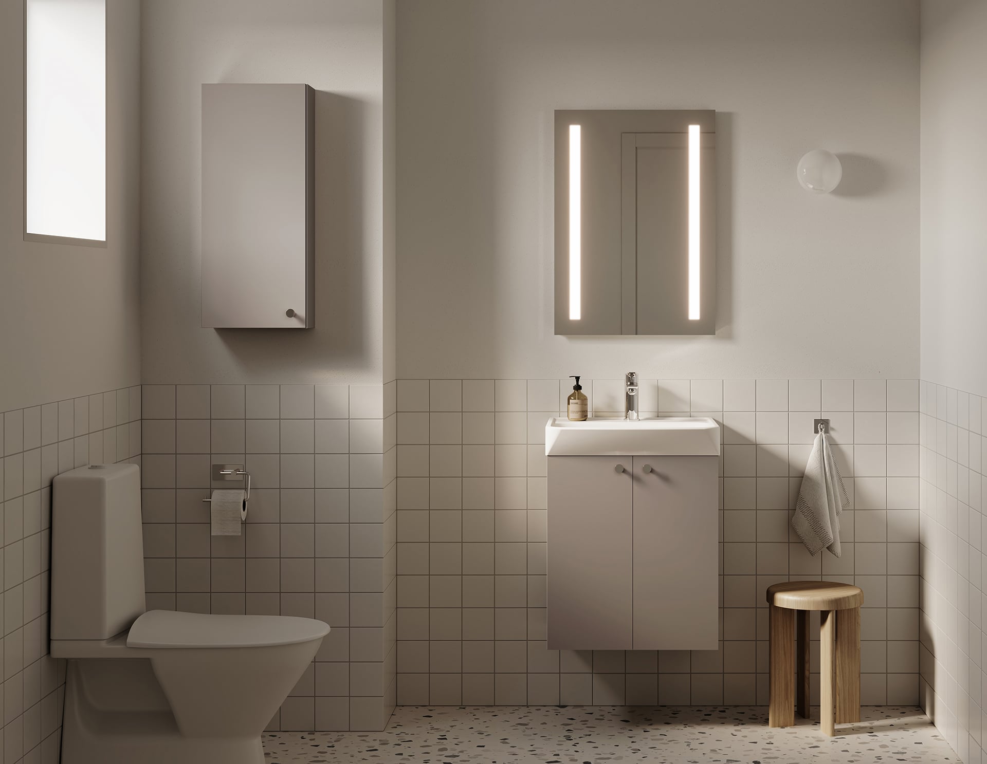 Stilla furniture range in grey beige