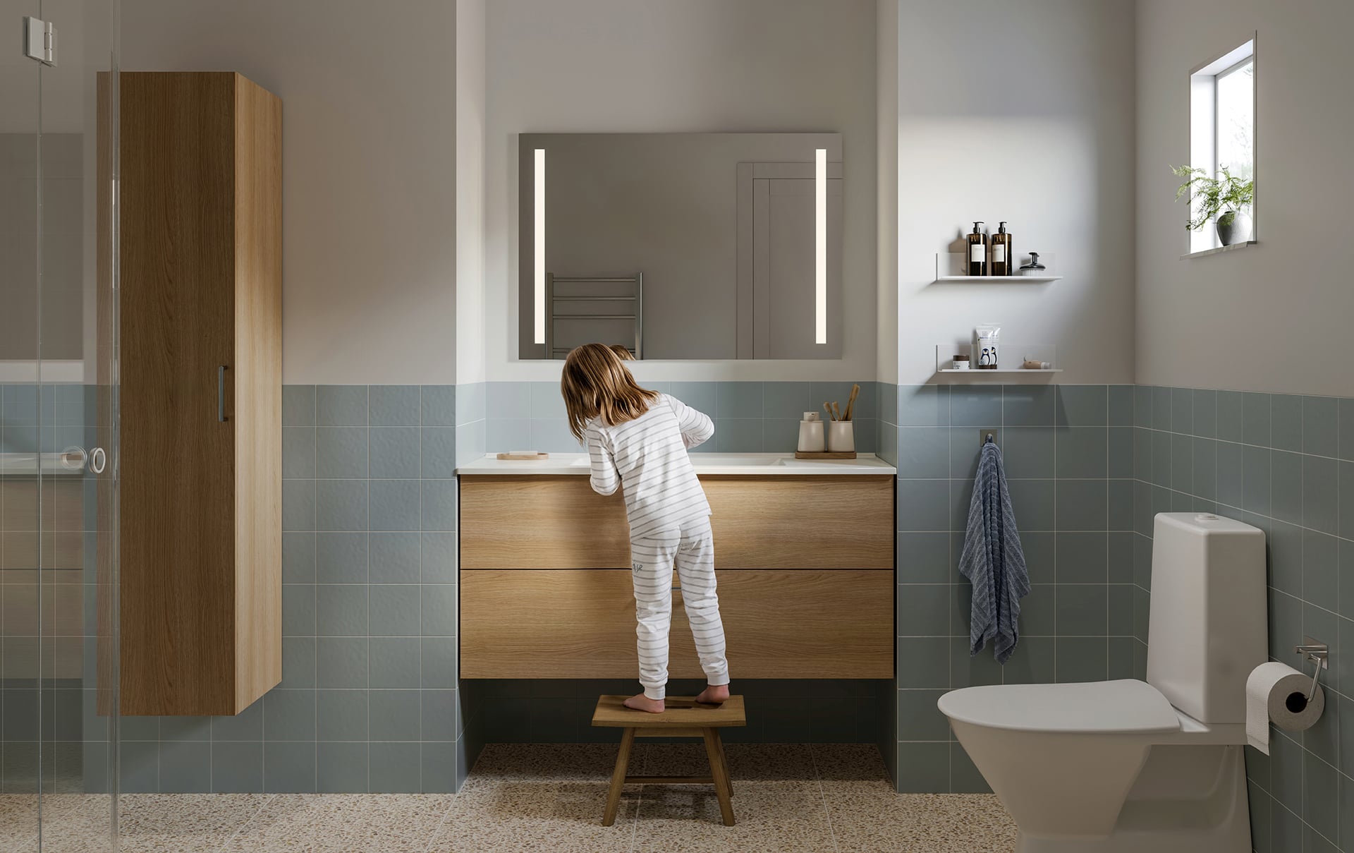 Stilla furniture range in light oak
