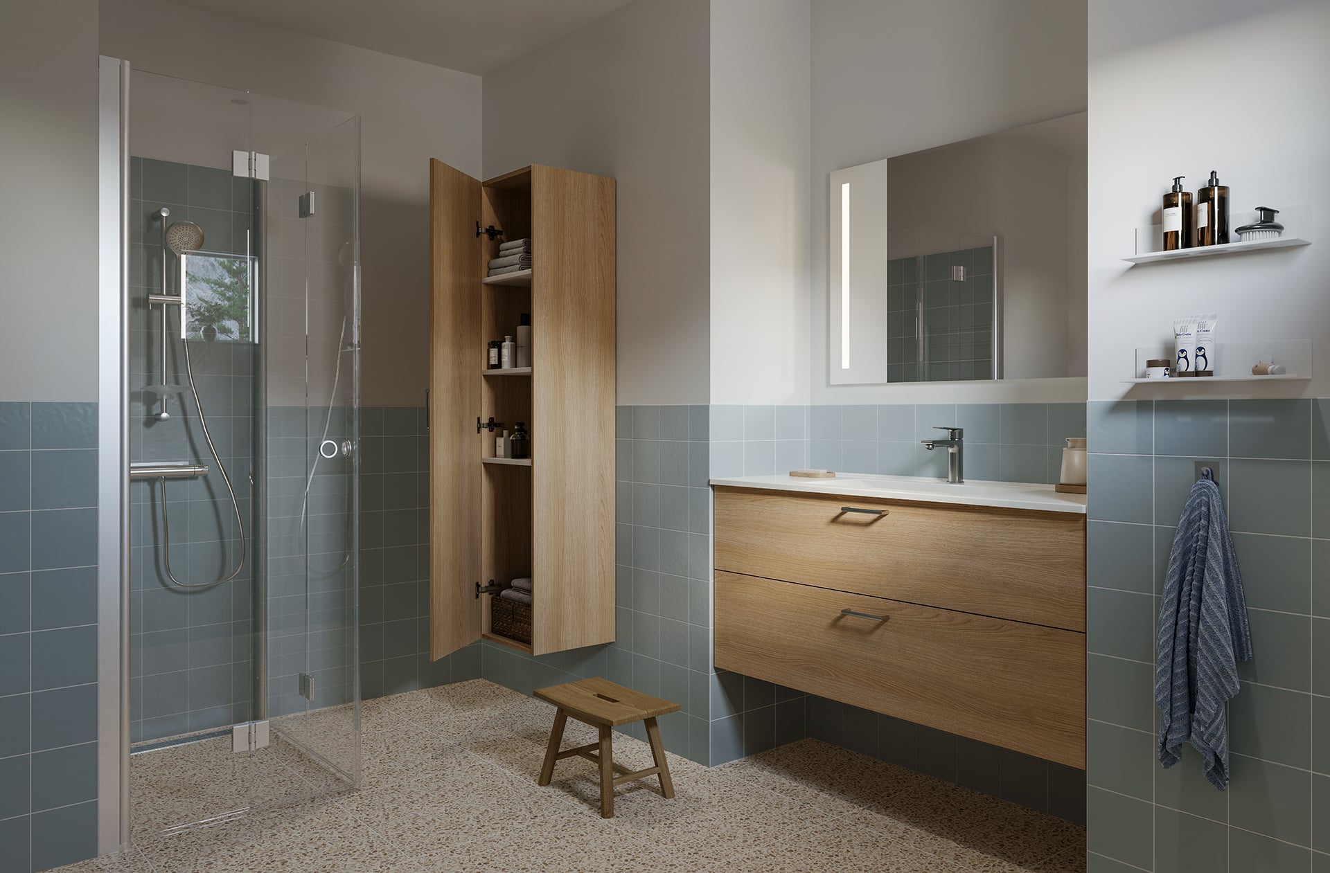 Stilla furniture range in light oak