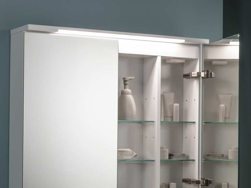 Mirror cabinets for all bathrooms