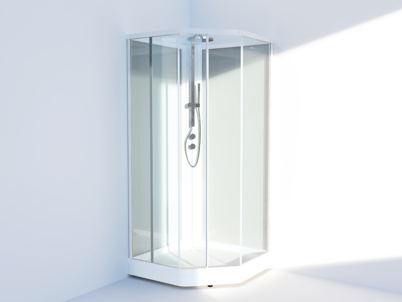 Ritual shower enclosure