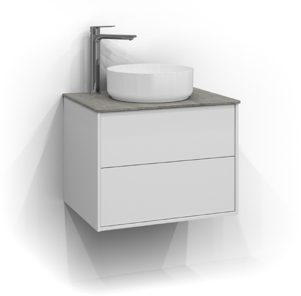 Svedbergs Bathrooms Epos 60 Work top Vanity units bathroom