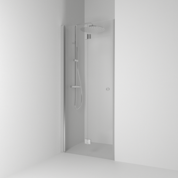 Skoga alcove shower with folding screen