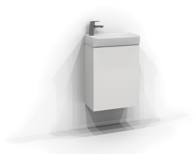 Bloc vanity unit 25 with 1 door