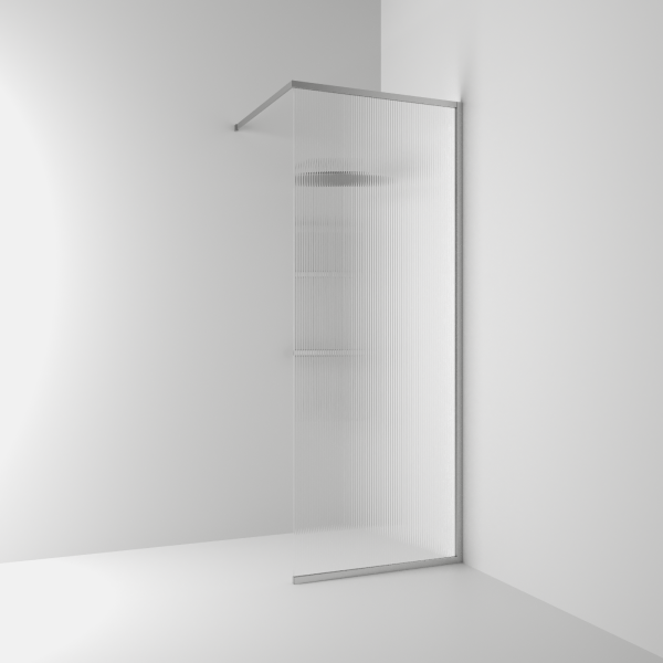 Langfoss shower screen 230 med line glass