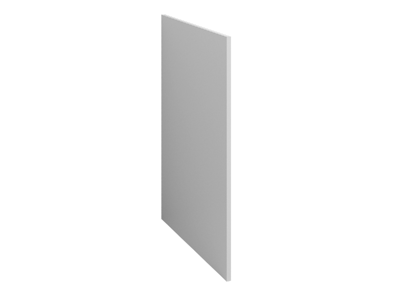 Decor panel for washing machine