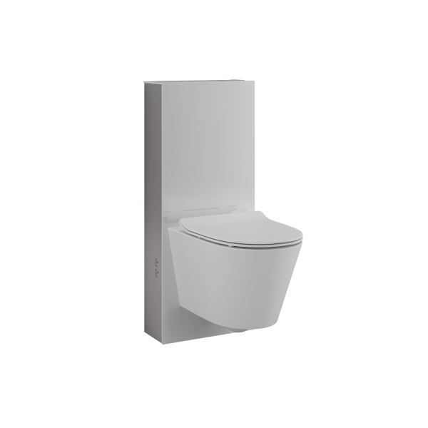 WC-fixture glassbox 120mm