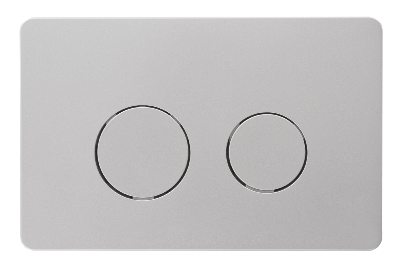 Flush plate WC