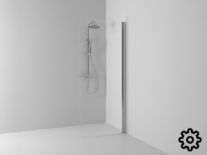 Skoga shower screen spare parts