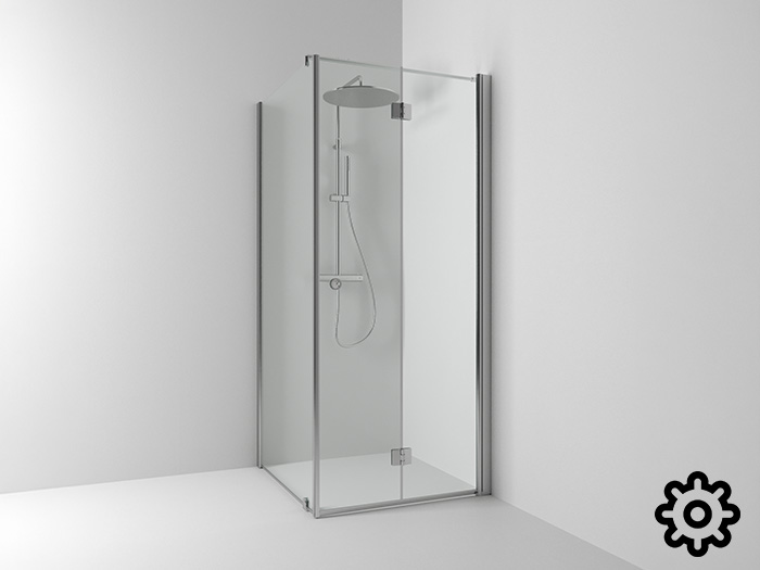 Skoga folding corner shower combi spare parts