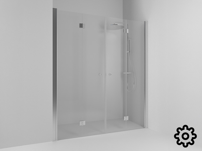 Skoga folding shower niche double spare parts