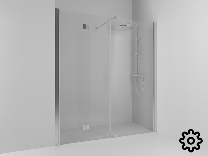 Skoga folding shower niche combi spare parts