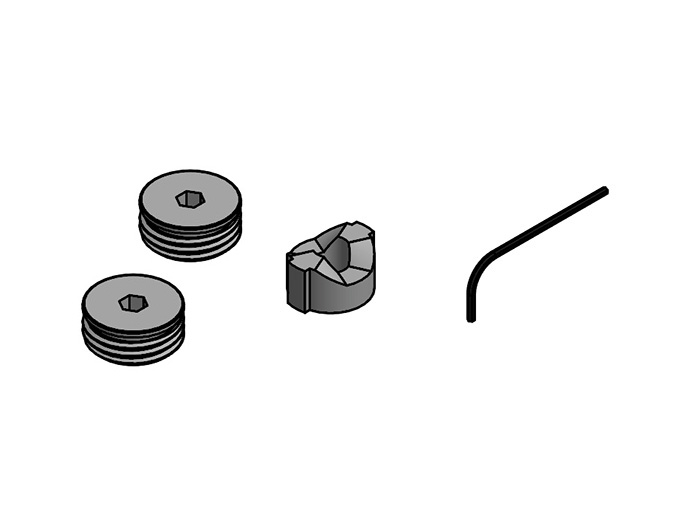 Lift hinge folding door, chrome