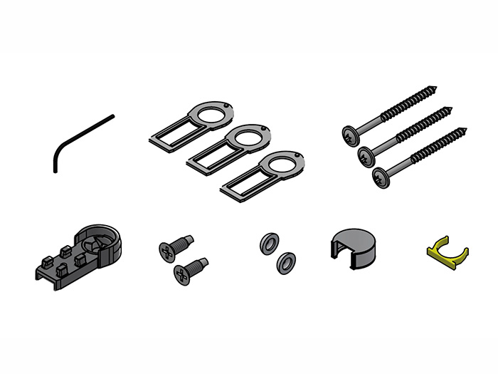 Skoga screw bag Skoga door, black