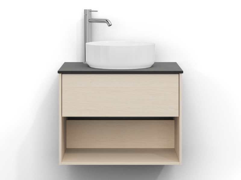 Epos vanity unit 60x45 with work top